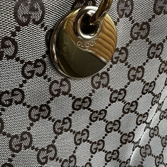 Gucci GG Monogram Logo Tote Bag with COA - Picture 4 of 14